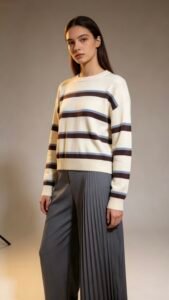 Sweater Rayado Tricolor